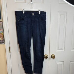Wit & Wisdom Deep Indigo Straight Leg Jeans